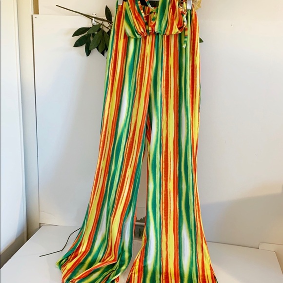 Festival style 70’s vintage attached top 1 piece! - Picture 8 of 12